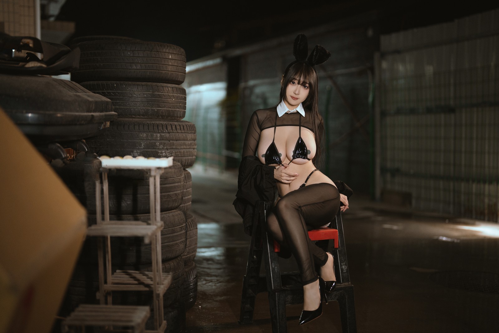 浅安安 逆兔女郎 写真集 – Bunny Girl 变奏主题 高清图 [71P-999.9M]插图5