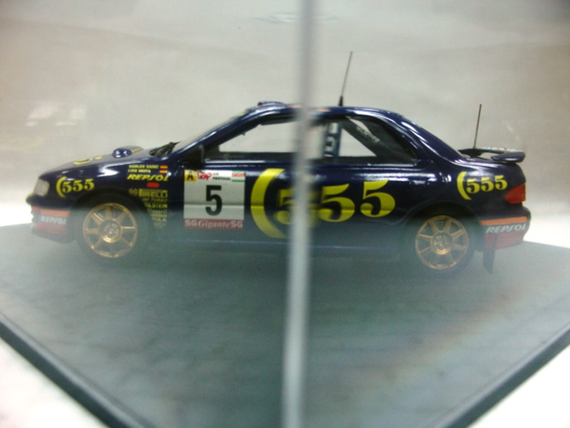 WOW EXTREMELY RARE Subaru Impreza 555 WRC S3 Sainz 1st