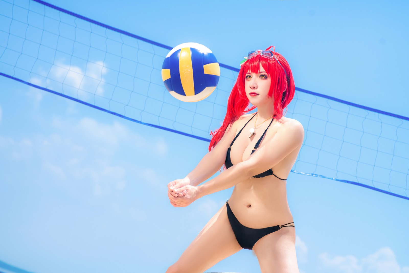 刺青Poi 沙滩排球 Cosplay｜夏日主题 写真合集（含隼隼子）【40P｜667.8MB】插图5