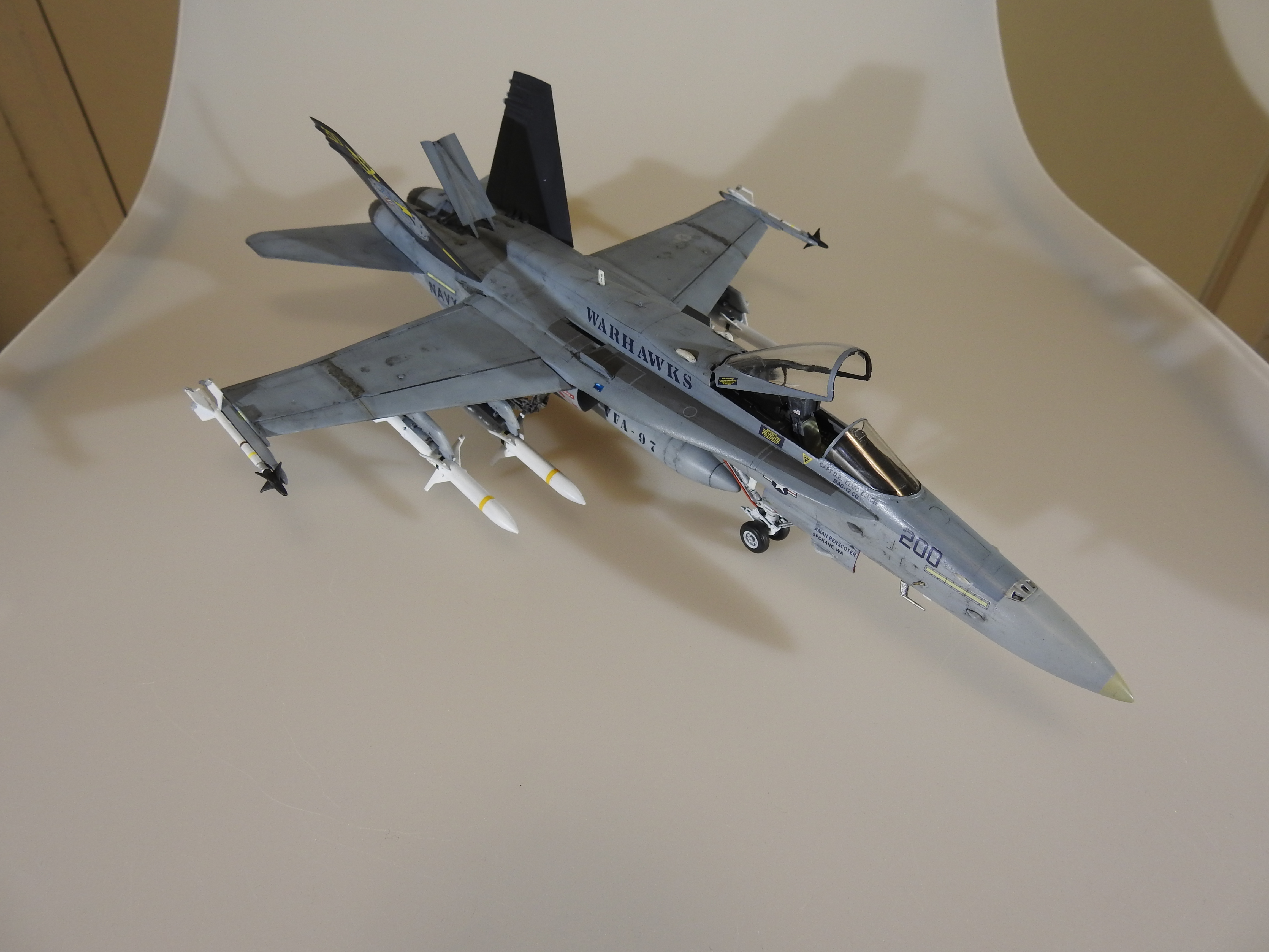 F/A-18C Hasegawa 1/48 - Klar DSCN8903
