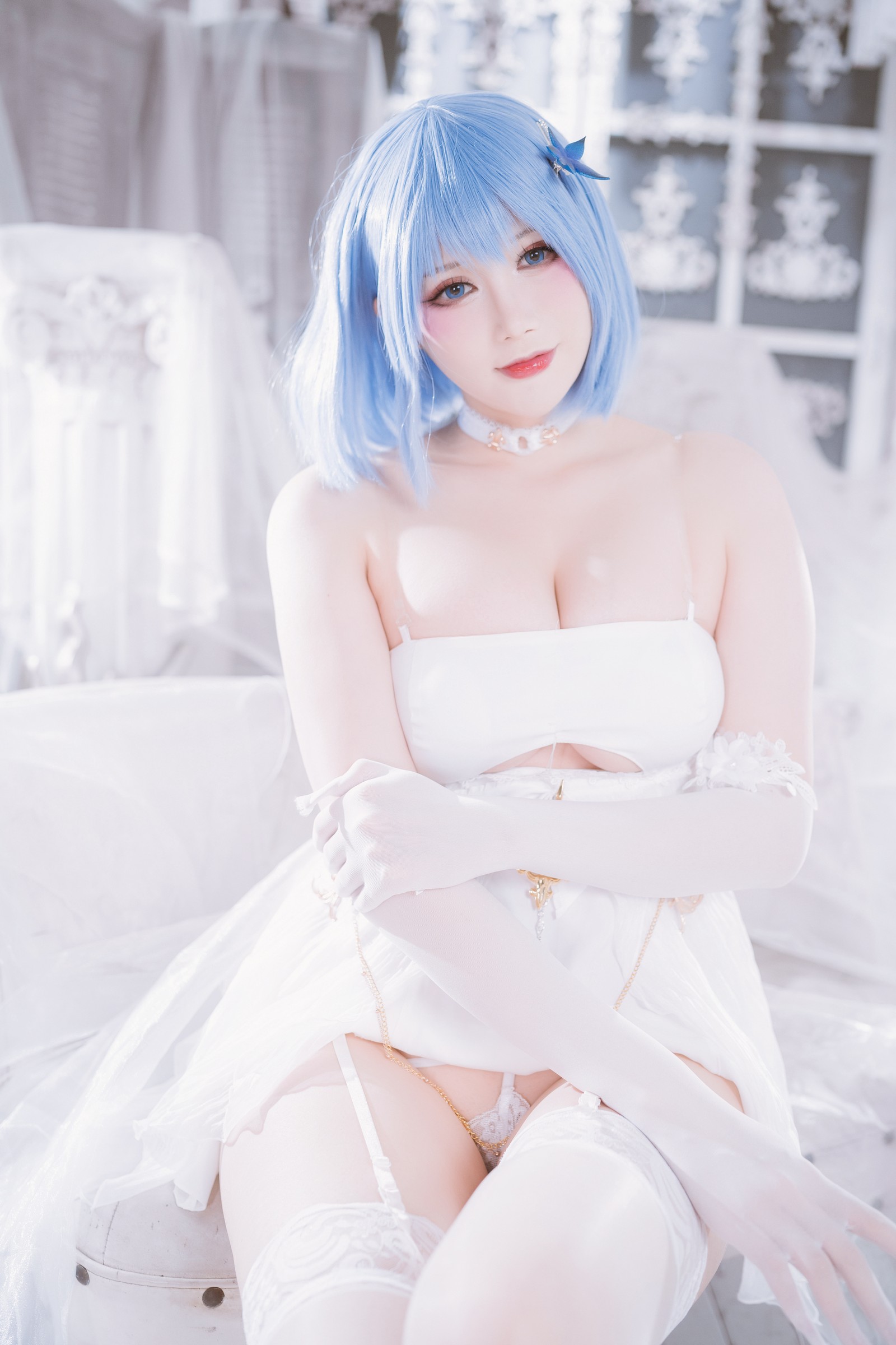 兔胖胖min – 碧蓝航线 恰巴耶夫 Cosplay 写真集（40P-199.7MB）插图5