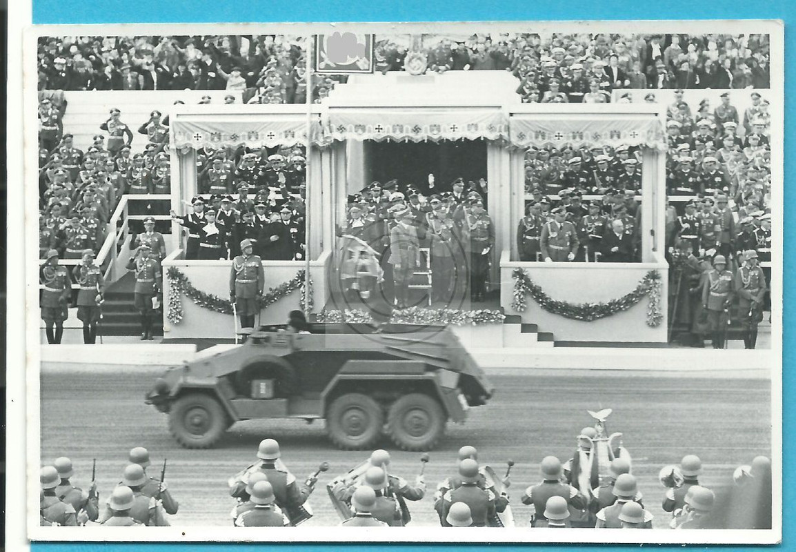 Panzer, Tank, SdKfz Schützenpanzer, 6- Rad Parad