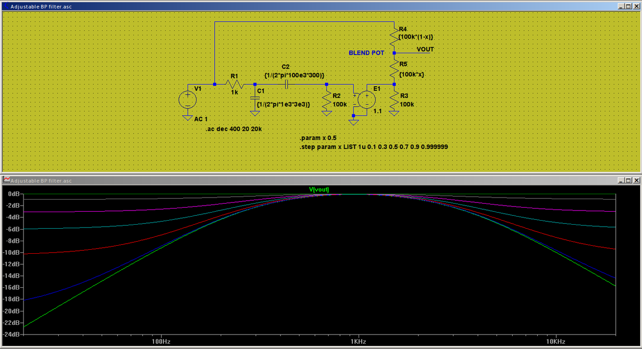 Adjustable BP Filter V1.0