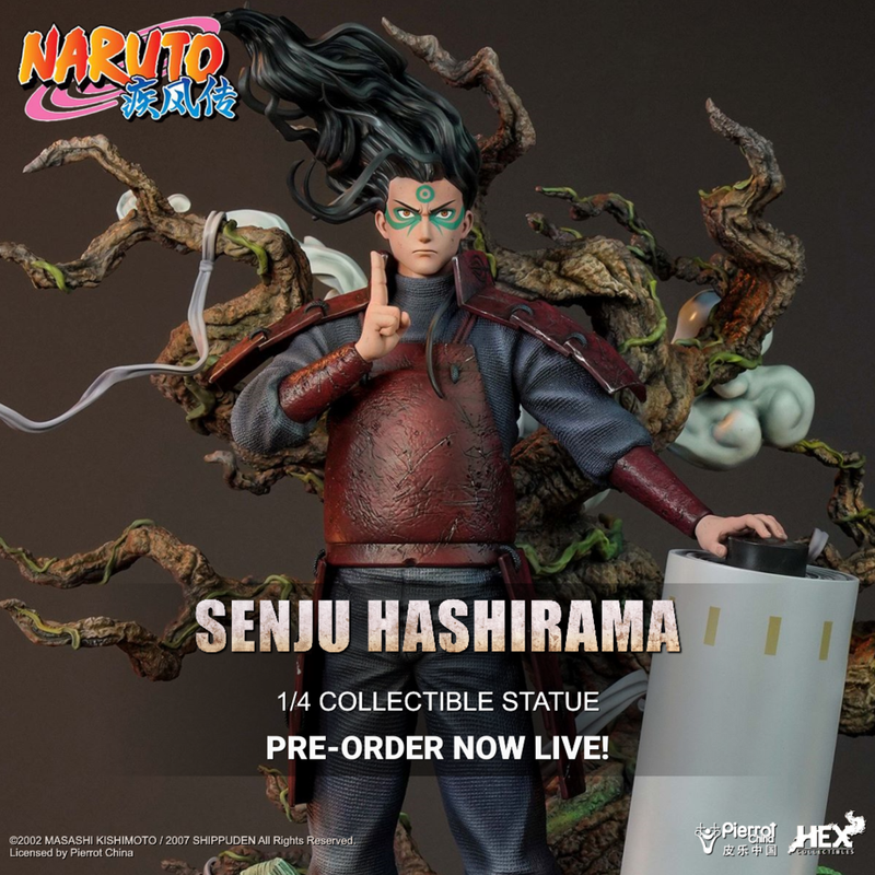 HEX Collectibles : Senju Hashirama 1/4 Scale Statue  1