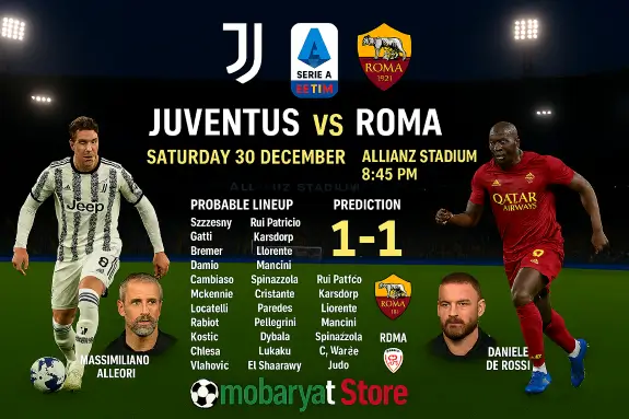 يوفنتوس ضد روما - الدوري الإيطالي 2025