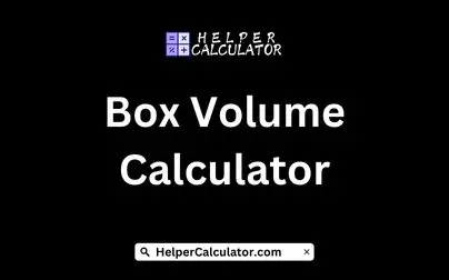 Box Volume Calculator