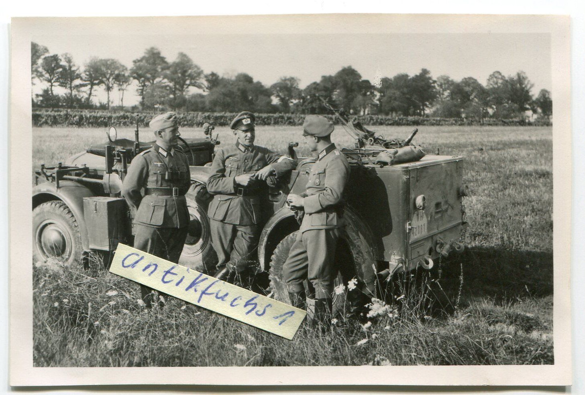WH-Funk-Kommando-Kübelwagen am 16.8.1940