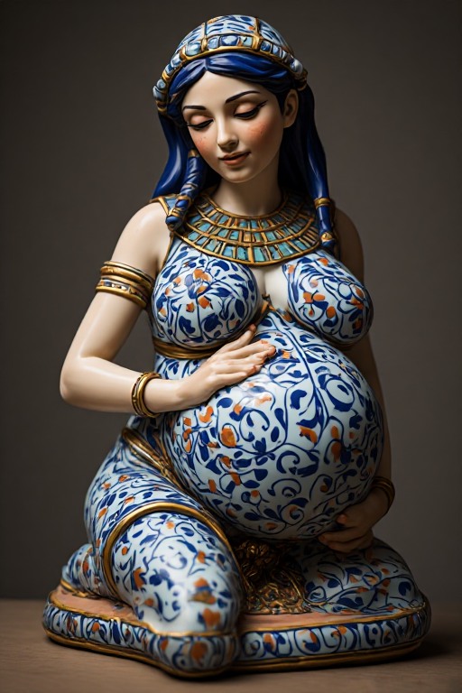 Pregnant-Hera-faience-figurine-(11)