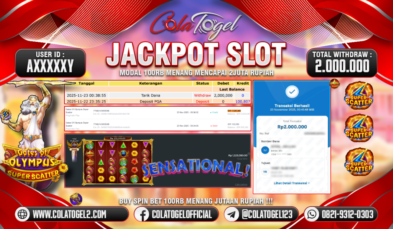 JACKPOT SLOT GACOR!!