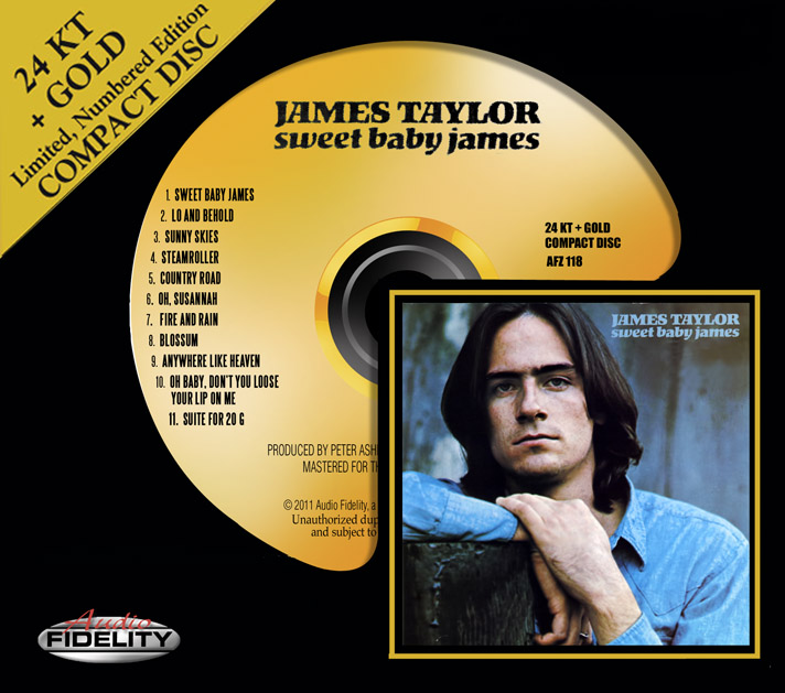 James Taylor - Sweet Baby James [24KT Gold, Limited Ed.] (2011) (1970) .FLAC