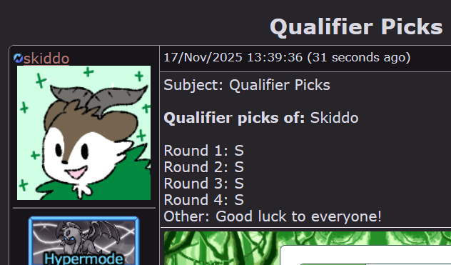 Participant 006 skiddo