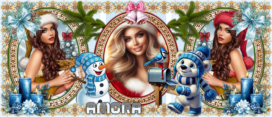 Enjoying Christmas amora