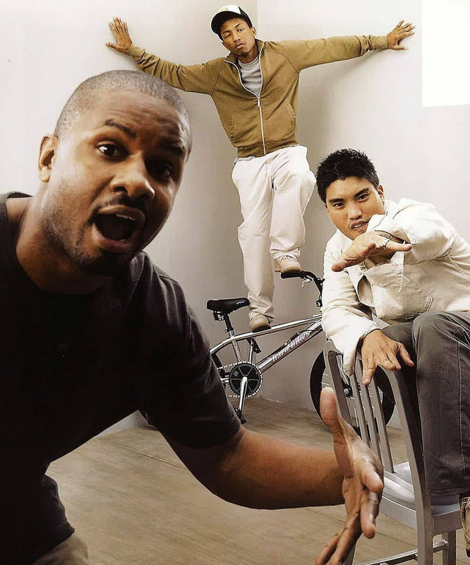 N*E*R*D x Christian Witkin Photoshoot For GAP Campaign (2002)