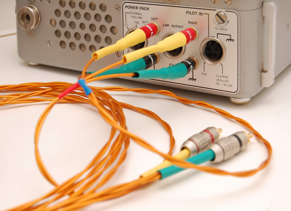 ProItems AudioLux RCA-RCA Gold Cables_for Nagra 