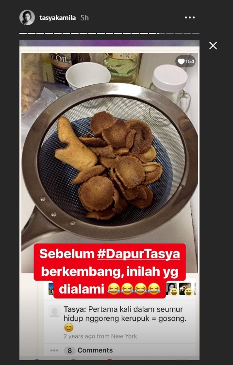 Instagram Story (tasyakamila)