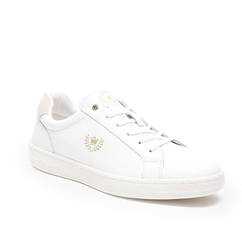 Louis Philippe White Premium Sneakers for Men