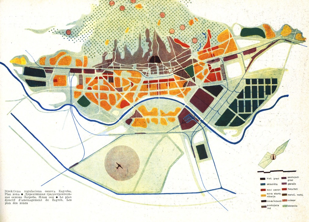 Zagrebačke pruge ZP0-019-Zagreb-reg-osnova-1953