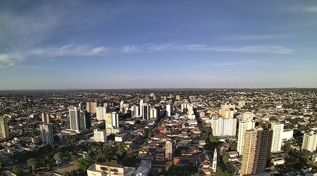 Campo Grande nesta manhã de quinta-feira ©FRANCISCO BRITTO
