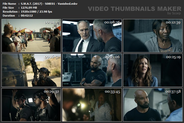 S.W.A.T. (2017) - S08E01 - Vanished.mkv