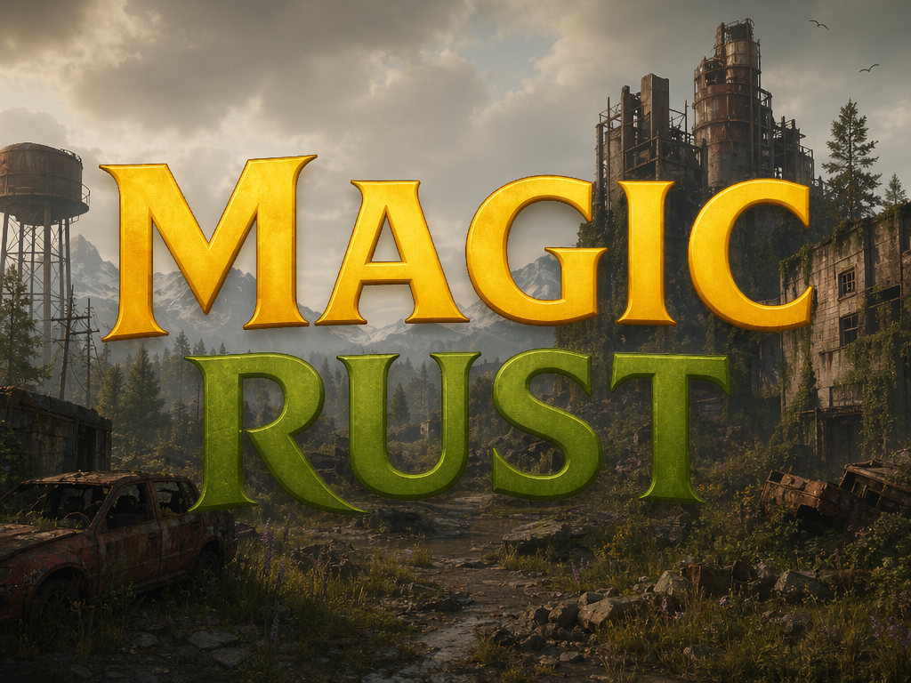 Magic Rust x2 [EU]|Small map|JUST WIPED image