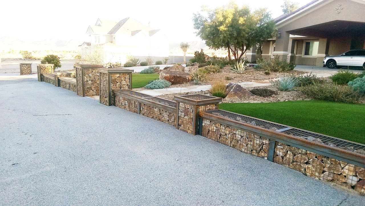 Gabion Basket Ponywall