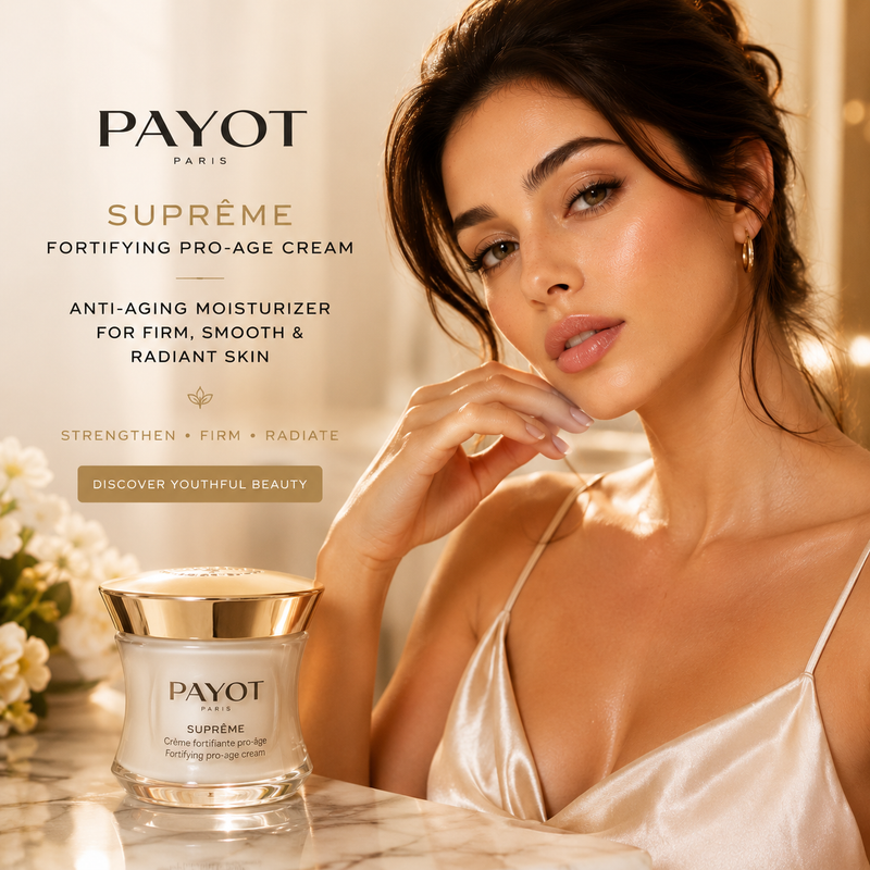 Payot Suprême Fortifying Pro-Age Cream – Anti-Aging Moisturizer for Firm, Smooth & Radiant Skin