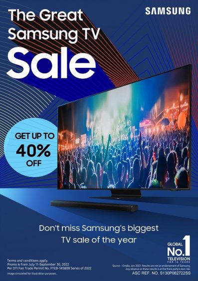 Samsung TV Sale Banner