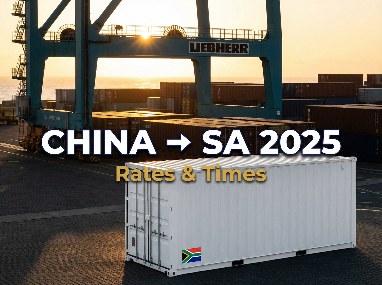 Ship from China to South Africa 2025: Navigate SARS Customs, New VAT Rules & Avoid Delays