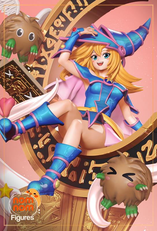 Nomnom Figures – Dark Magician Girl – Yu-Gi-Oh! Printable