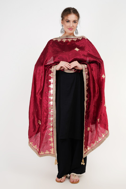 Sciarpa stola Way2Like Art seta Dupatta dolce Arif design sciarpe hijab designer - Foto 38 di 45