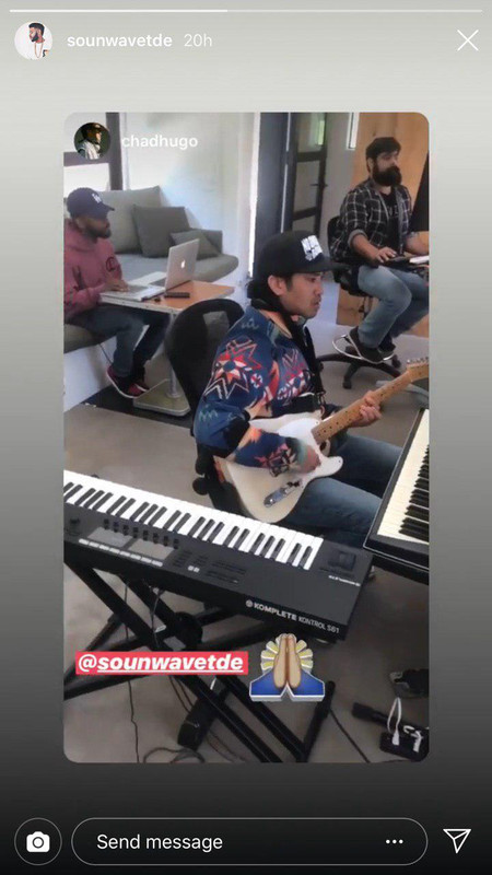 Sounwave In The Studio With Chad Hugo