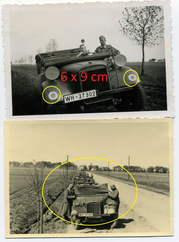 Einheits Pkw Kfz 13 BMW mit Wappen bei Lossow Frankfurt Oder Kübel