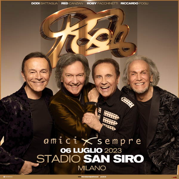 I Pooh stasera a Sanremo, a luglio data unica a Milano I Pooh stasera a Sanremo, a luglio data unica a Milano