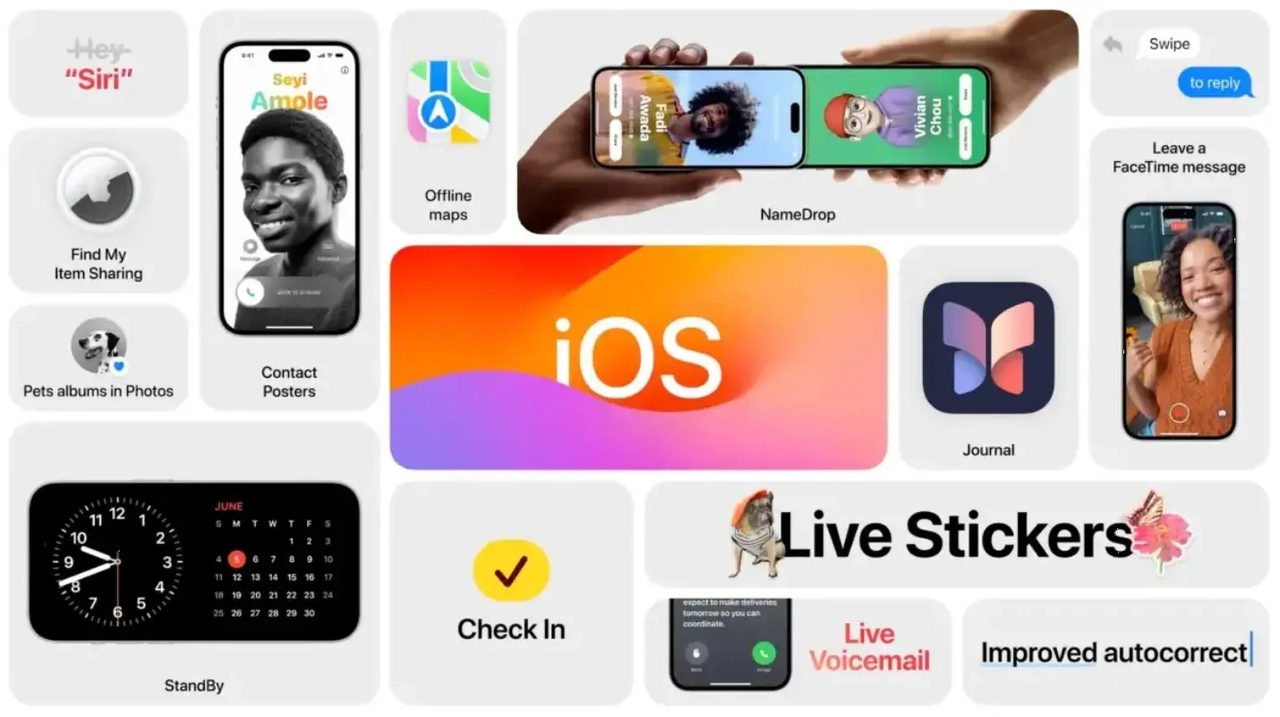 Las 10 funciones de iOS 17 que podrás probar con tu iPhone 15