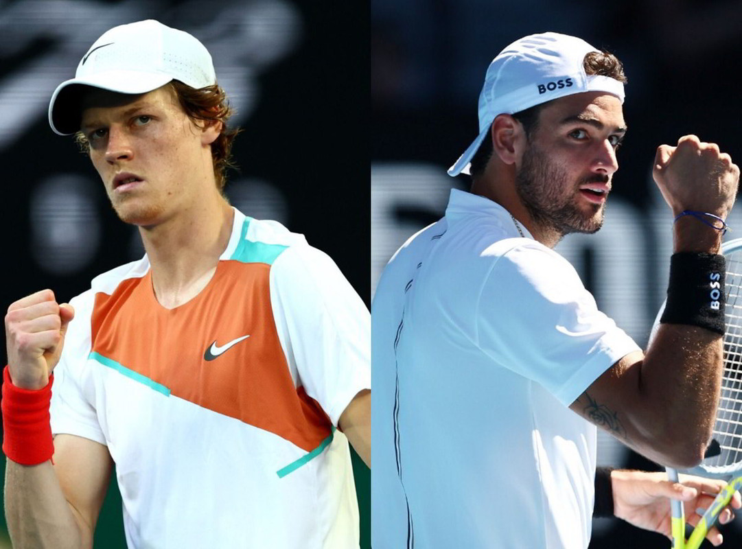 Tennis: Sinner ai quarti a Melbourne con Berrettini, dove vederli in Streaming Gratis alternativa a Rojadirecta TV