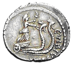 Glosario de monedas romanas. SERPIENTE. 17