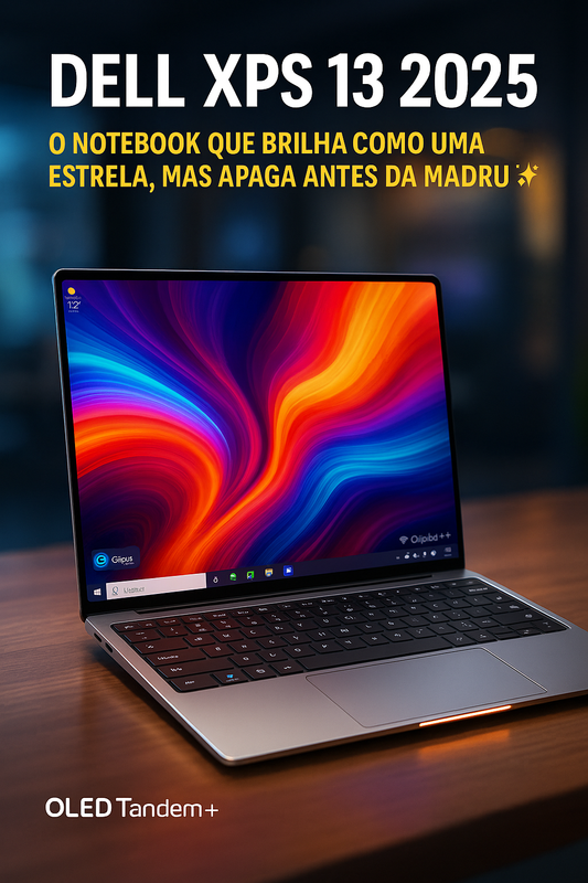 Dell XPS 13 2025: O Notebook que Brilha como uma Estrela, Mas Apaga Antes da Madrugada 💫