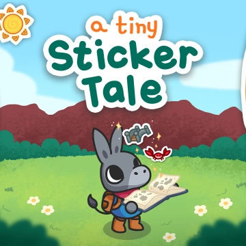 A Tiny Sticker Tale box art