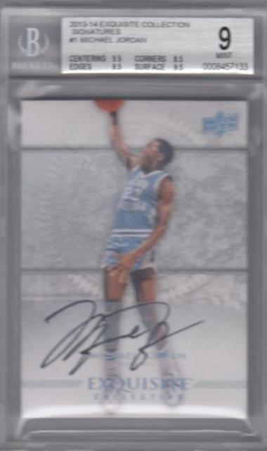 Michael Jordan North Carolina Tar Heels Autographed 2013-14