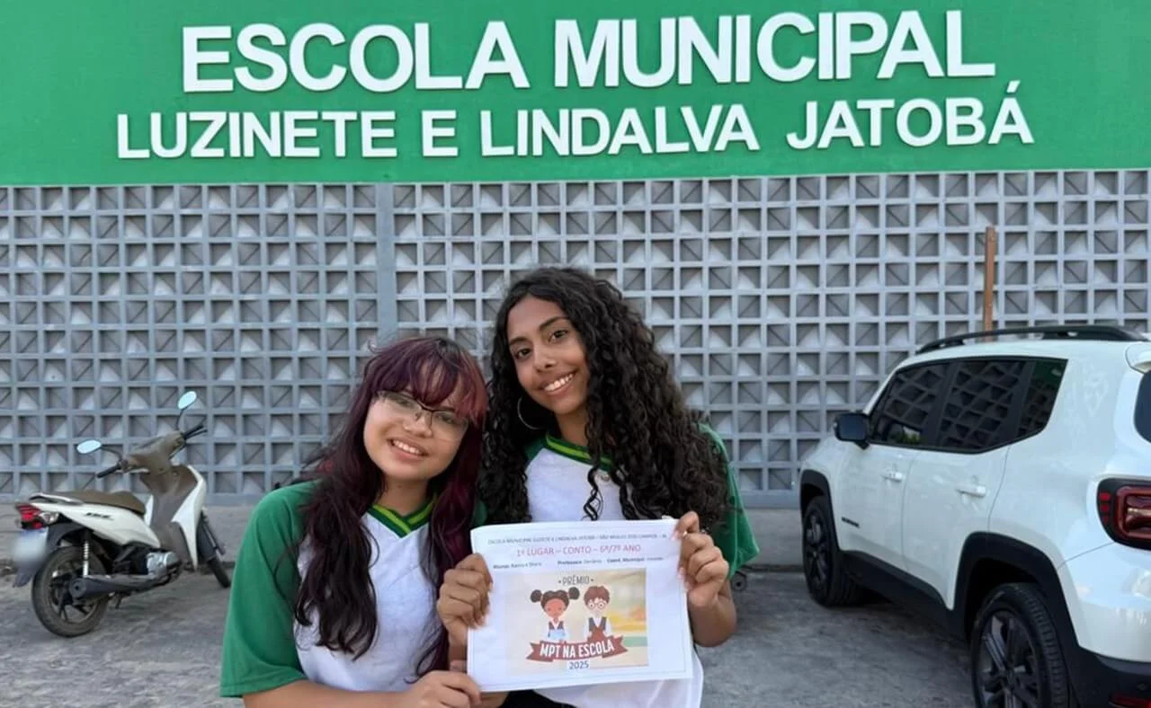Alunas do Sistema Municipal de Ensino de São Miguel dos Campos conquistam 1º lugar nacional no "Prêmio MPT na Escola 2025"