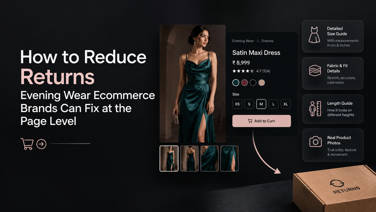 How to Reduce Returns Evening Wear Ecommerce Brands Can Fix at the Page Level