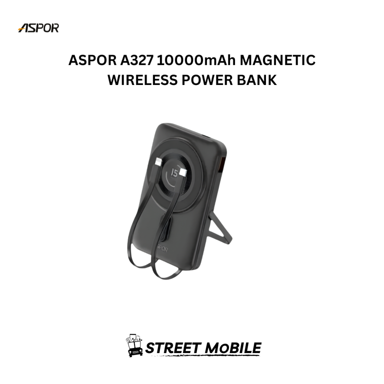 ASPOR A327 6IN1 22.5W 10000mAh STAND+CABLE