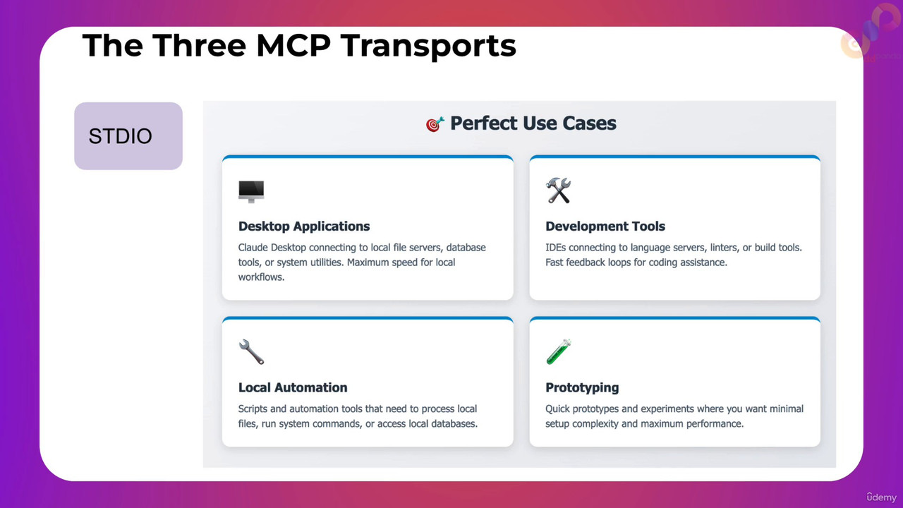 13 The Three MCP Transports STDIO Pros and Cons mp4 0002