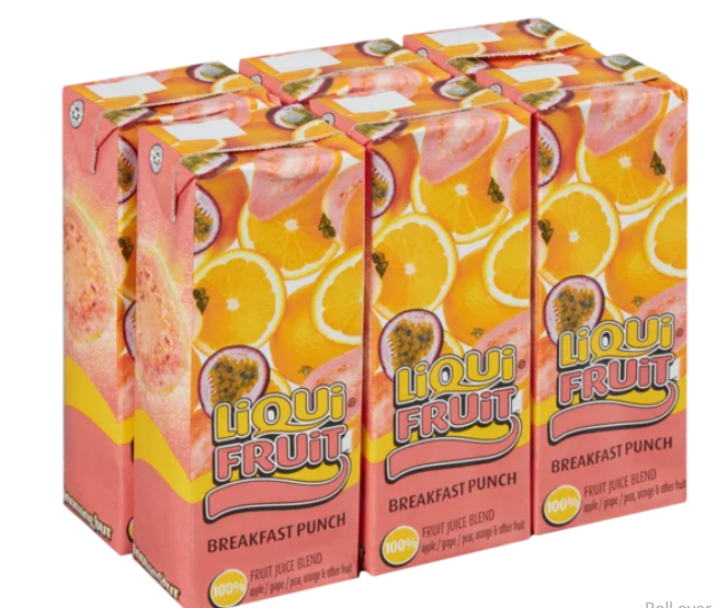 LiquiFruit Breakfast Punch 6x250ml