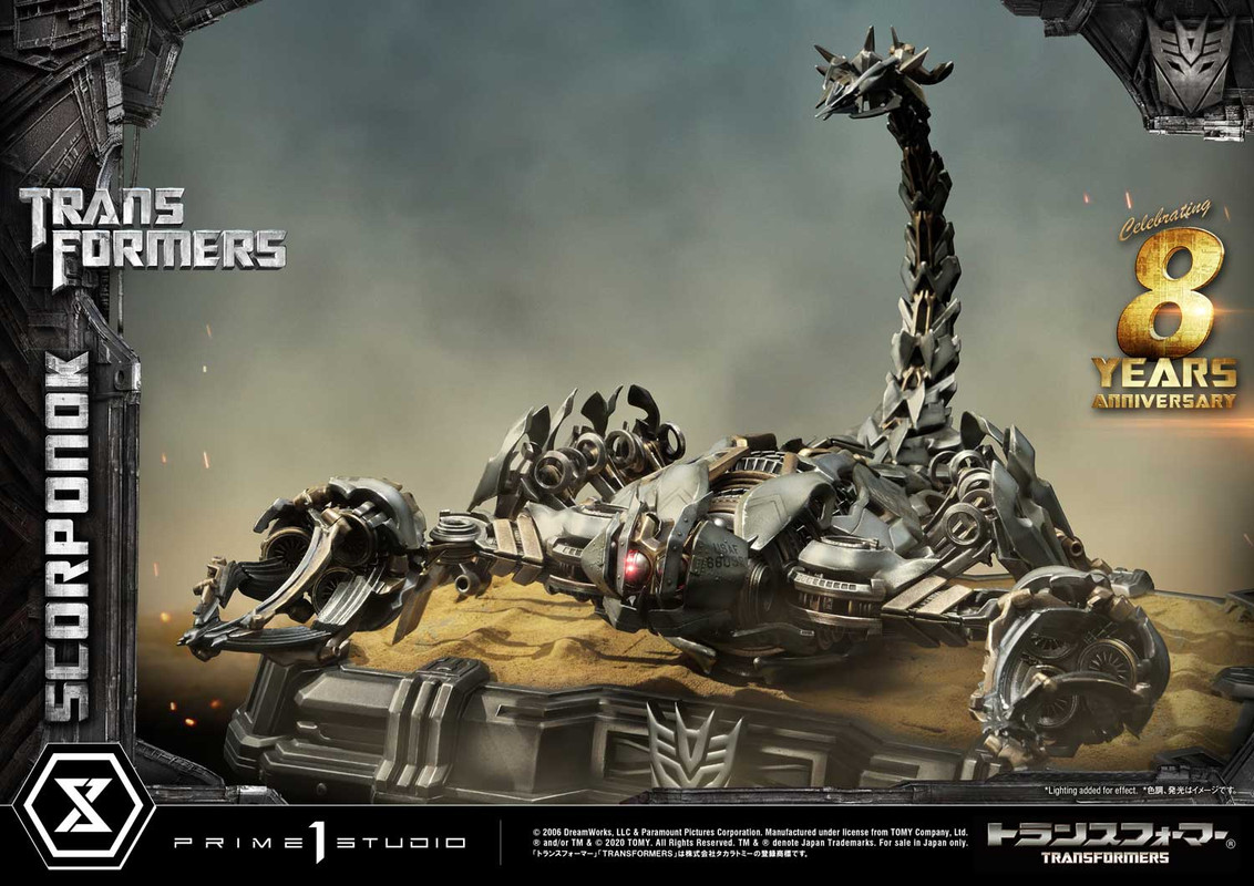 Prime-1-Studio-Transformers-2007-Scorponok-Statue-12