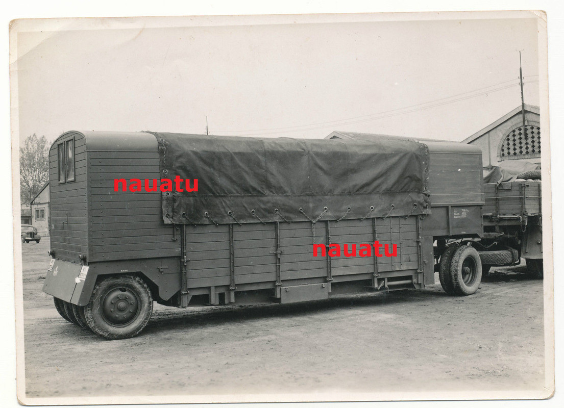 Spezial Lkw Anhänger Tischlerei des Pionier Rgt.