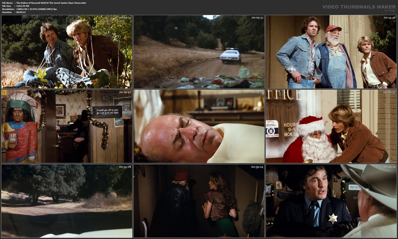 The Dukes of Hazzard S03E10 The Great Santa Claus Chase.mkv