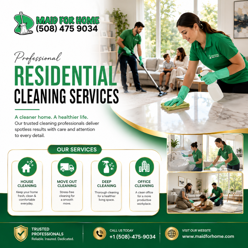 Residential Cleaning Professional in Massachusetts