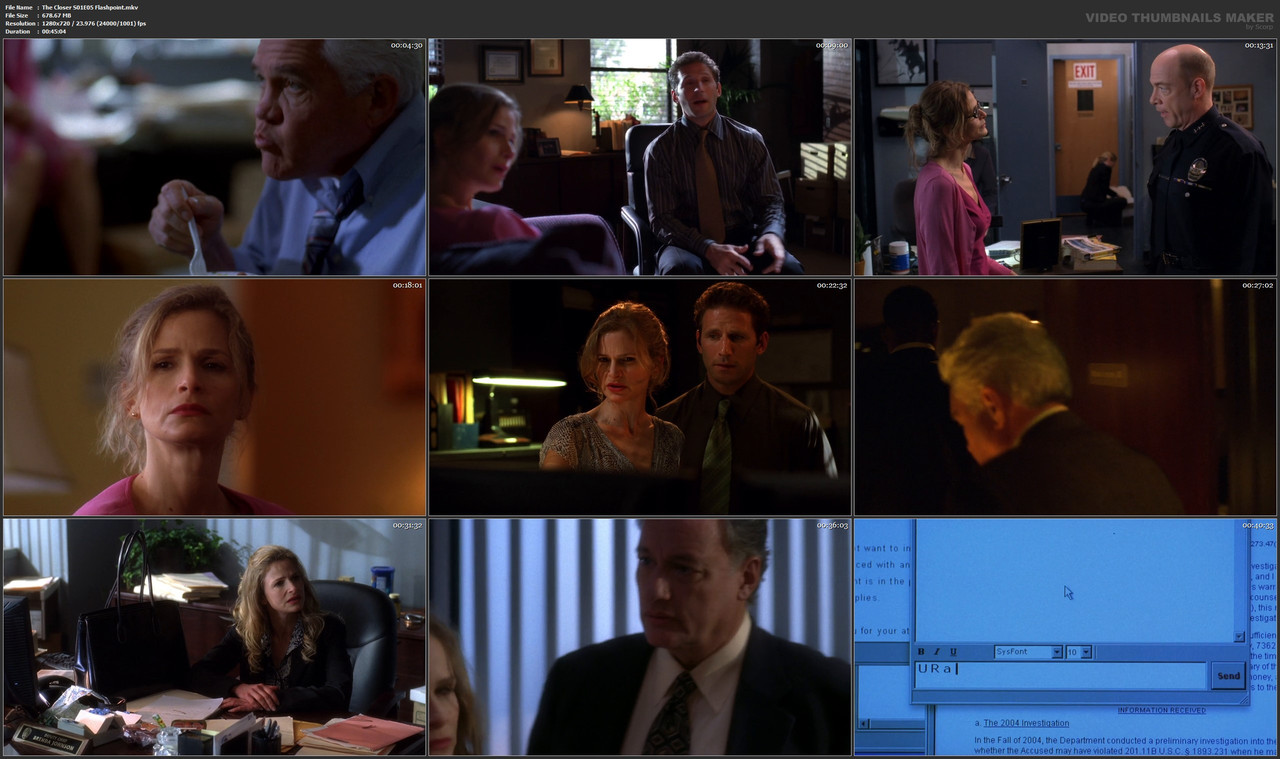 The Closer S01E05 Flashpoint.mkv