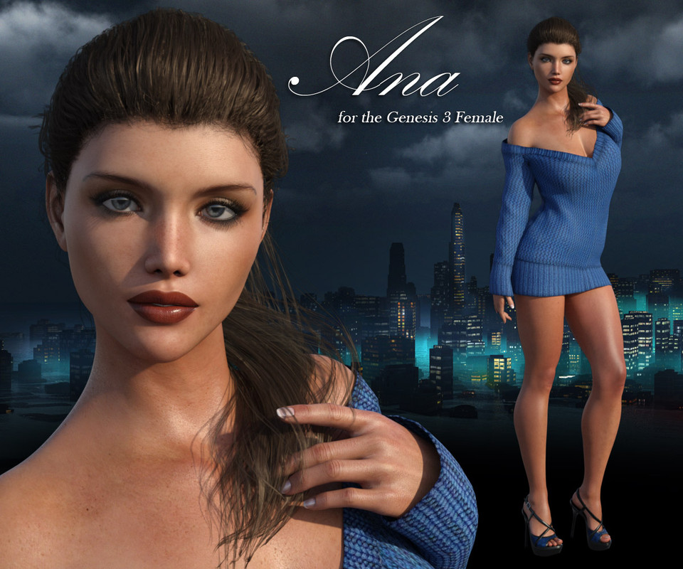 Ana for Genesis 3 Female Ana for Genesis 3 Female